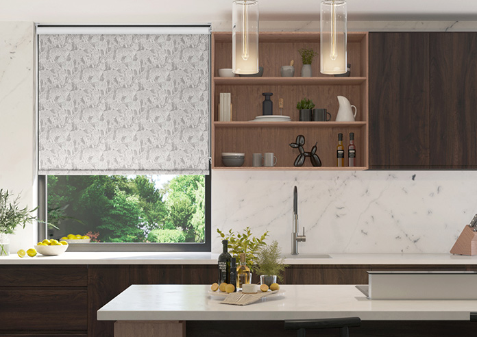 Zambezi, True Grey - Twist&Fit Roller Blind - Image 3